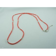 Necklace/ Bracelet (Coral)